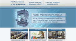 Desktop Screenshot of pgpackaging.co.uk